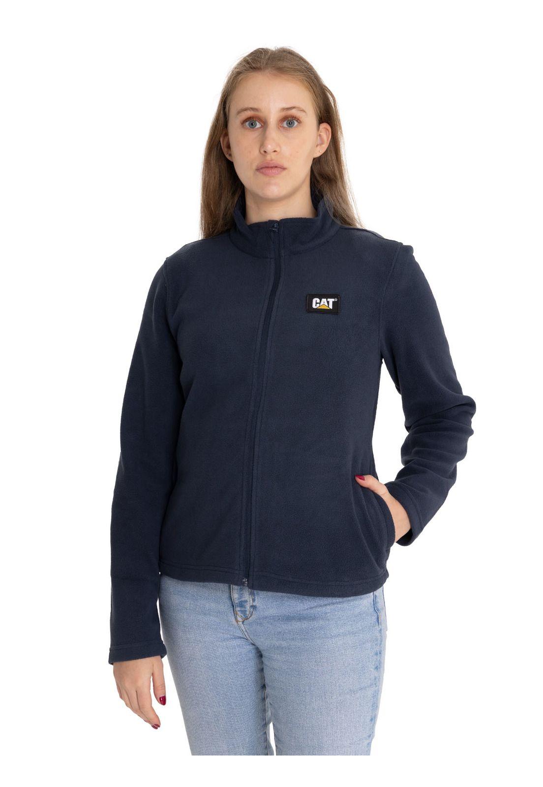 Polar Mujer Microfleece Full Zip Azul Marino-0