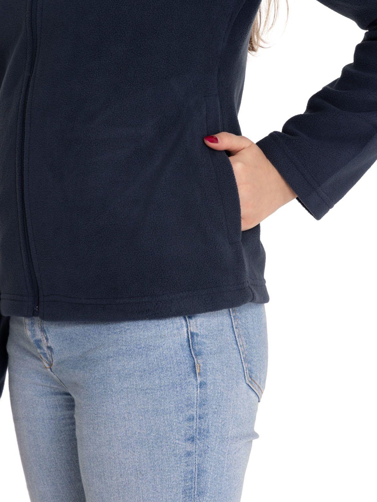 Polar Mujer Microfleece Full Zip Azul Marino-4