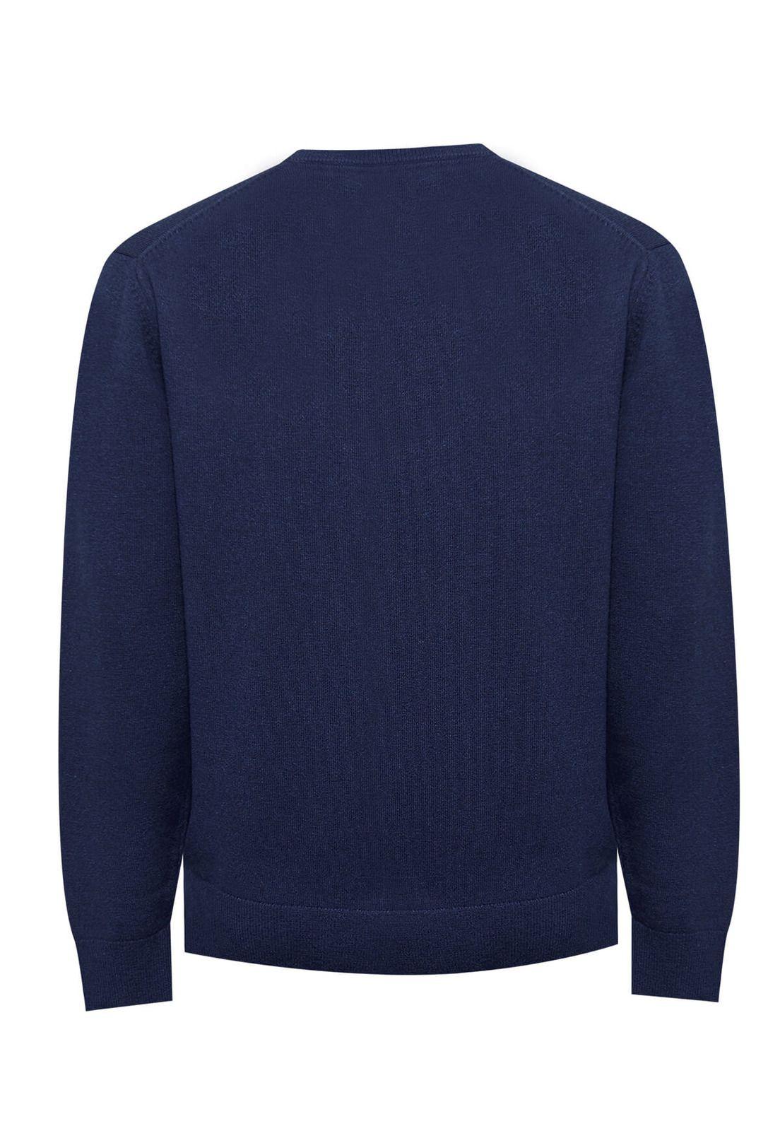 Chaleco Lana Hombre Swinv Azul-1