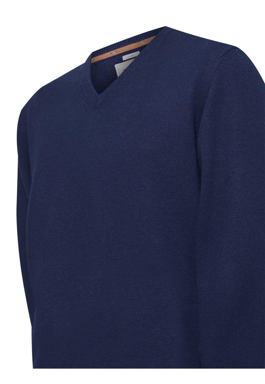 Chaleco Lana Hombre Swinv Azul-3