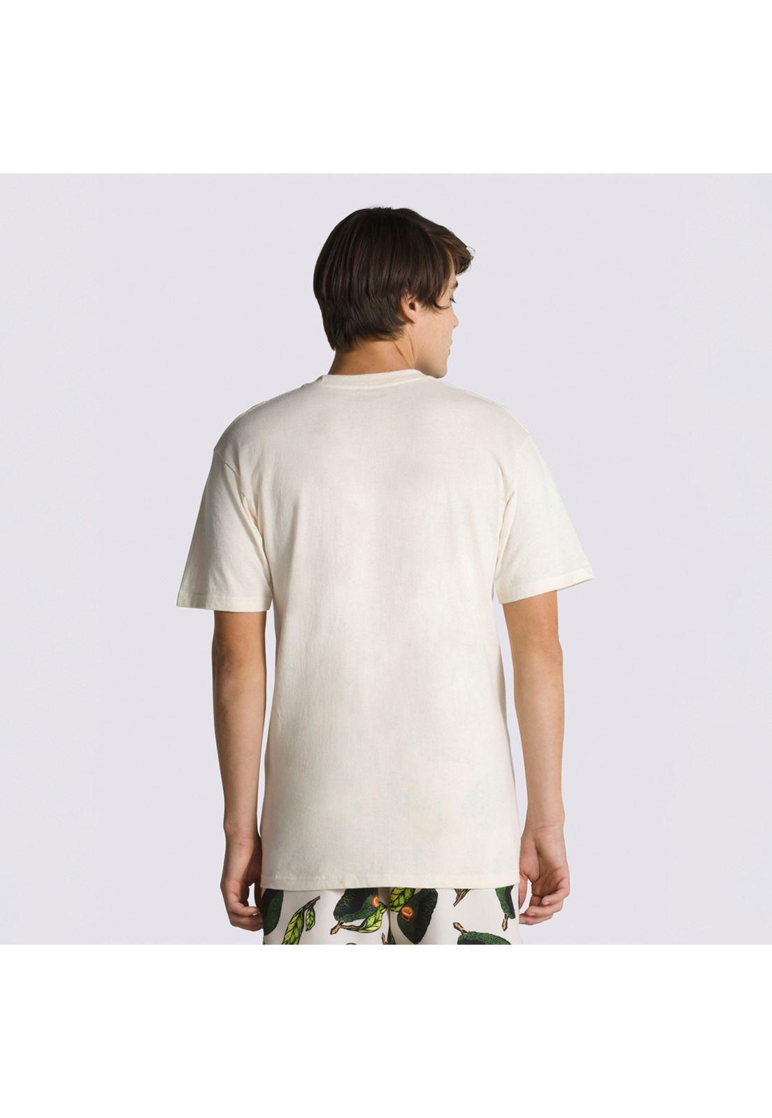 Polera Manga Corta Pit Avocado Ss Tee Crema Unisex-1