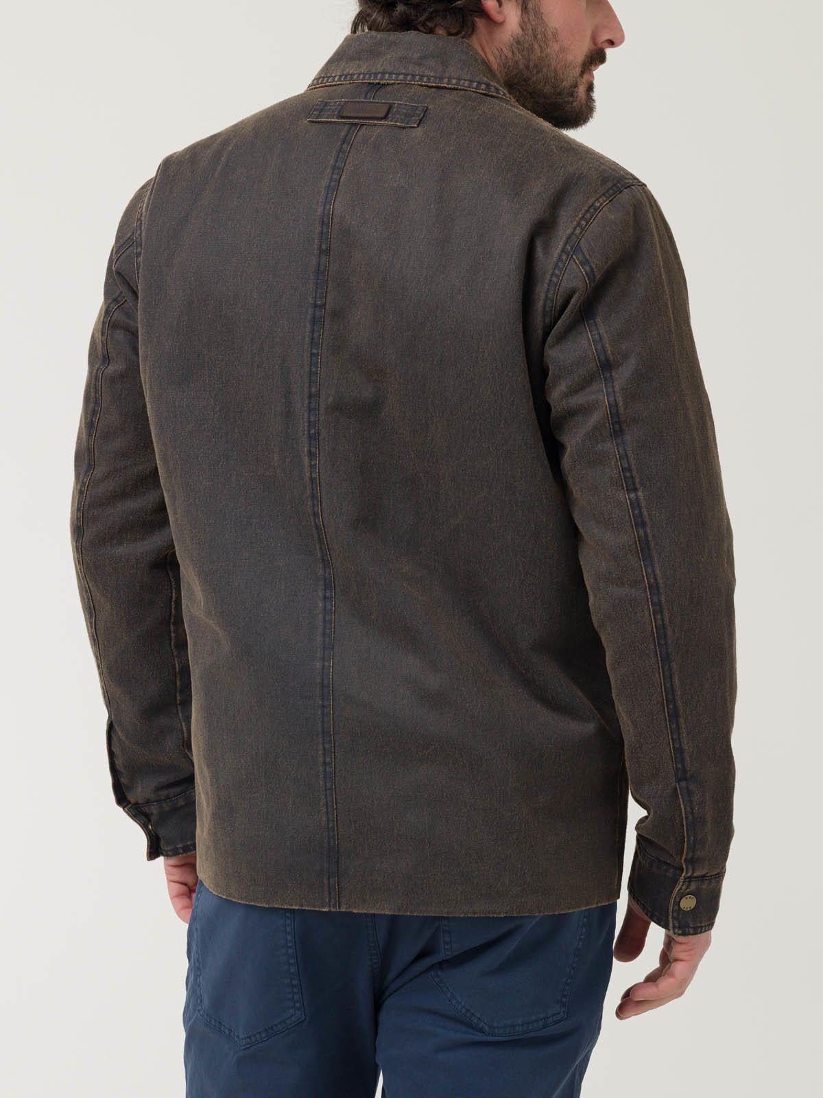 Chaqueta Algodón Hombre Torino Café-5