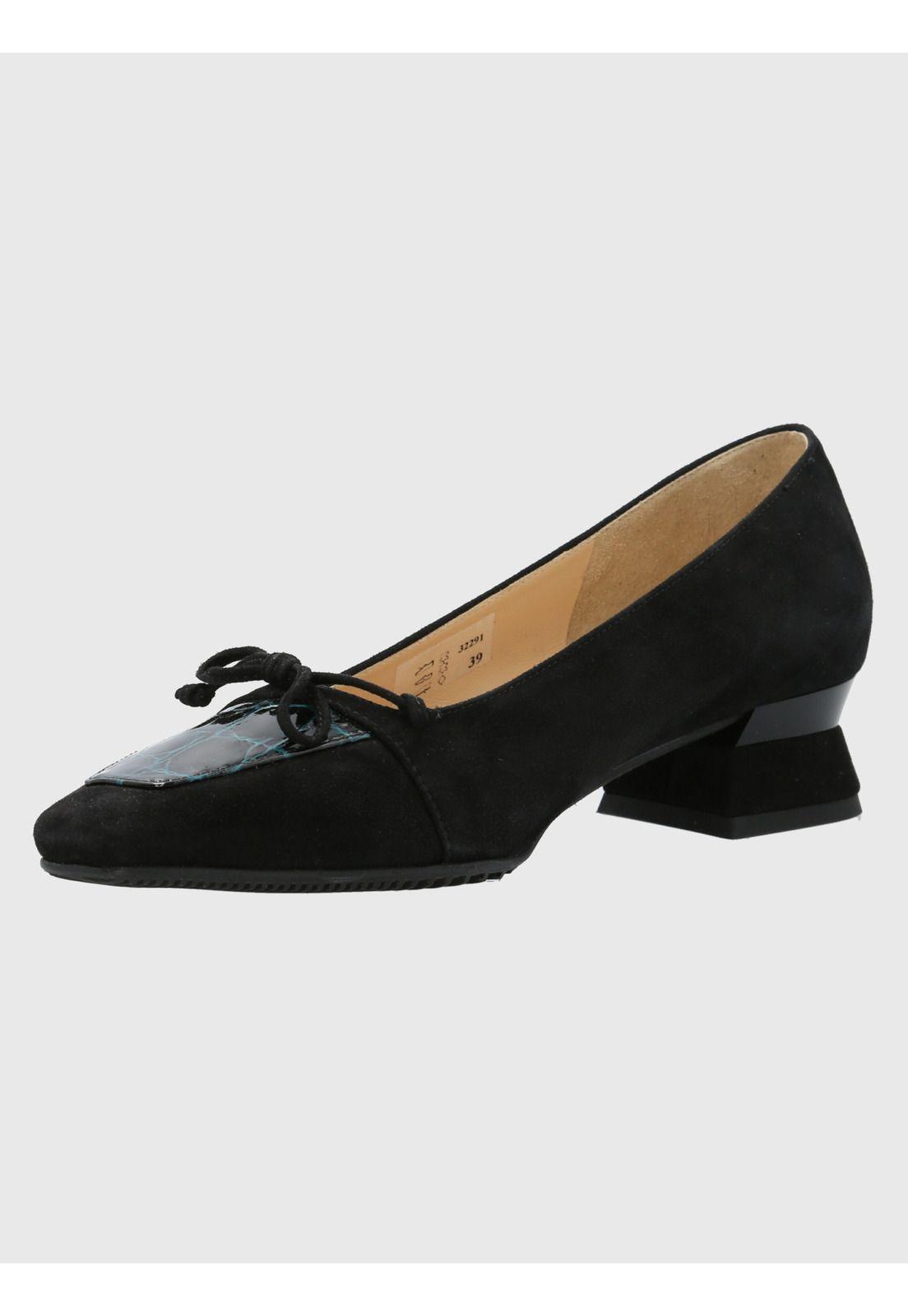 Zapato Cuero Mujer Dina Negro-5