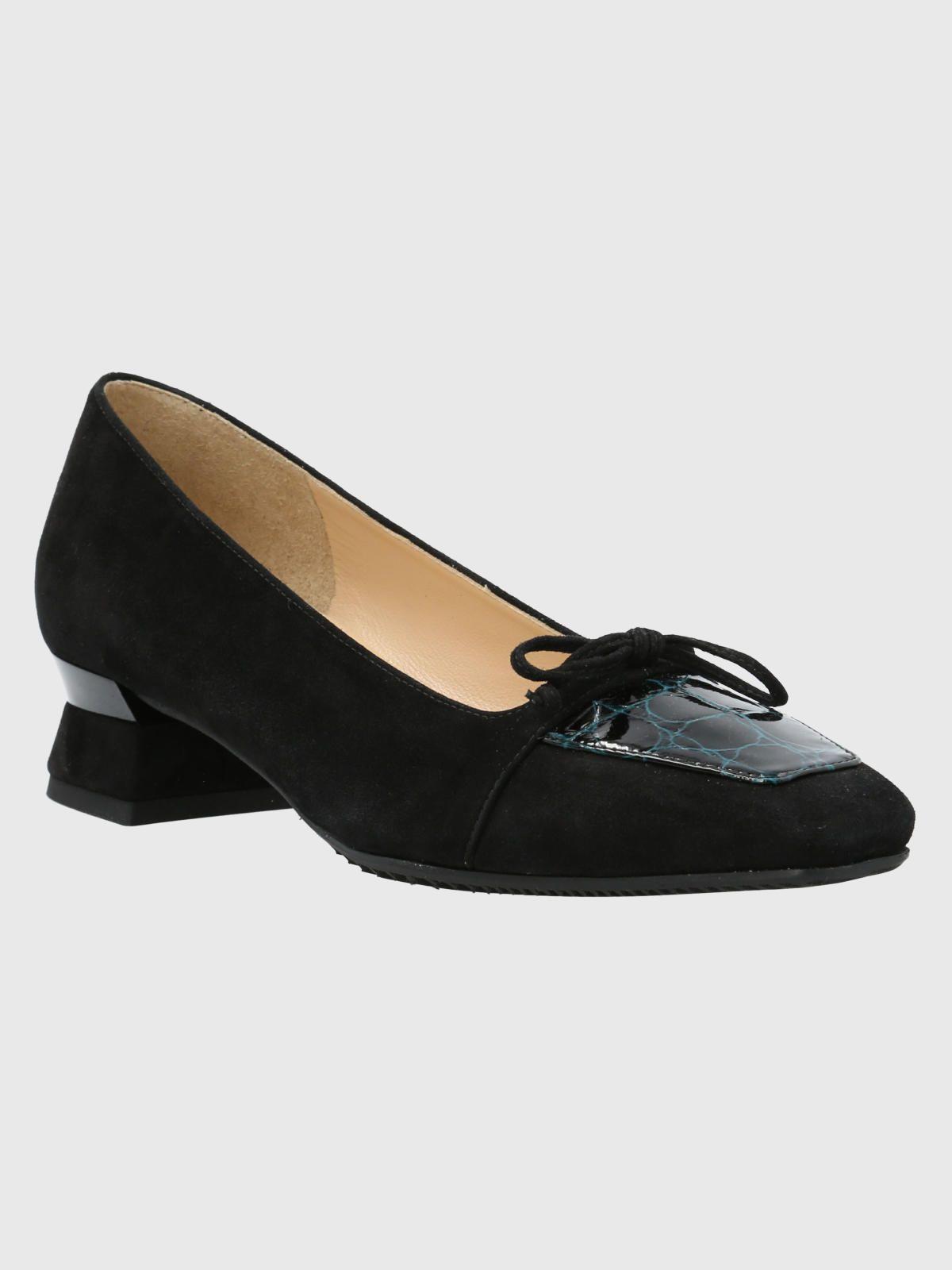 Zapato Cuero Mujer Dina Negro-0