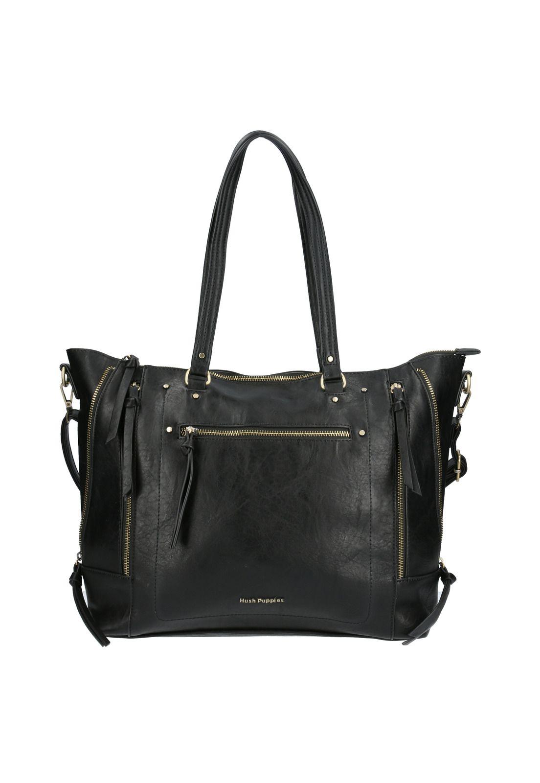 Cartera Mujer Crowne Tote Negro-0