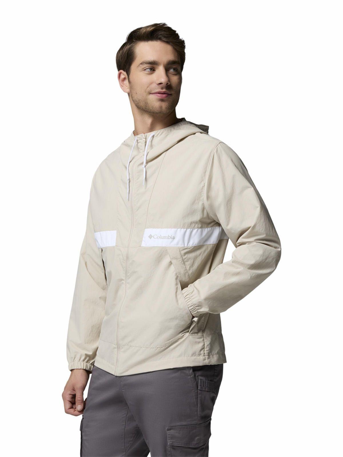 Cortaviento Hombre Spire Valley Hooded Gris-1