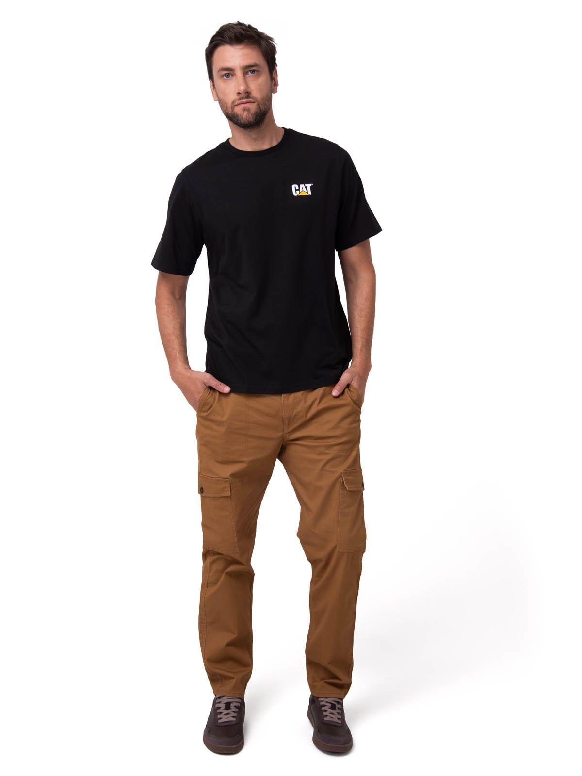 Polera Manga Corta Hombre Small Logo Negro-4