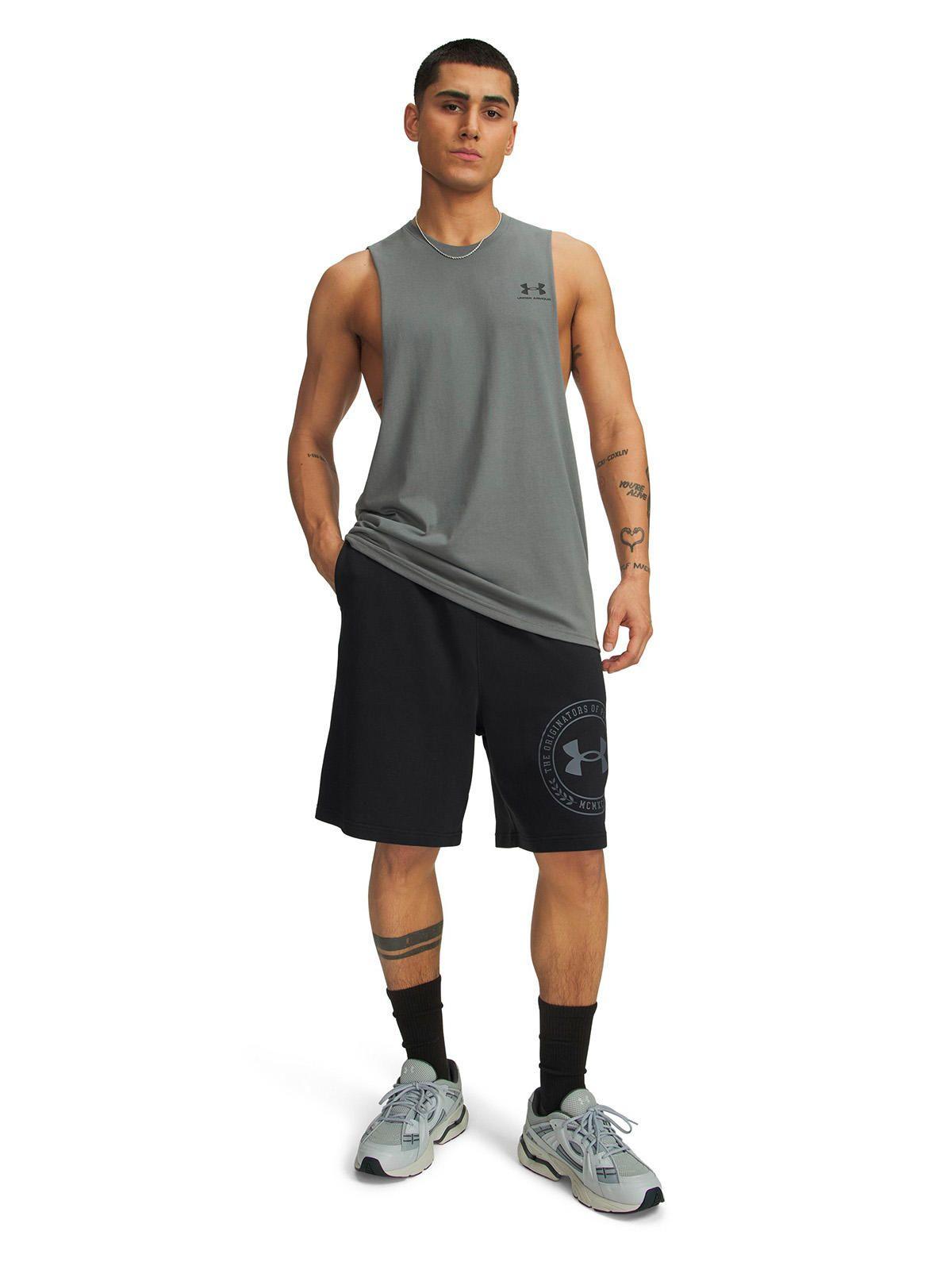 Short Rival Lightweight Graphic negro Hombre-3