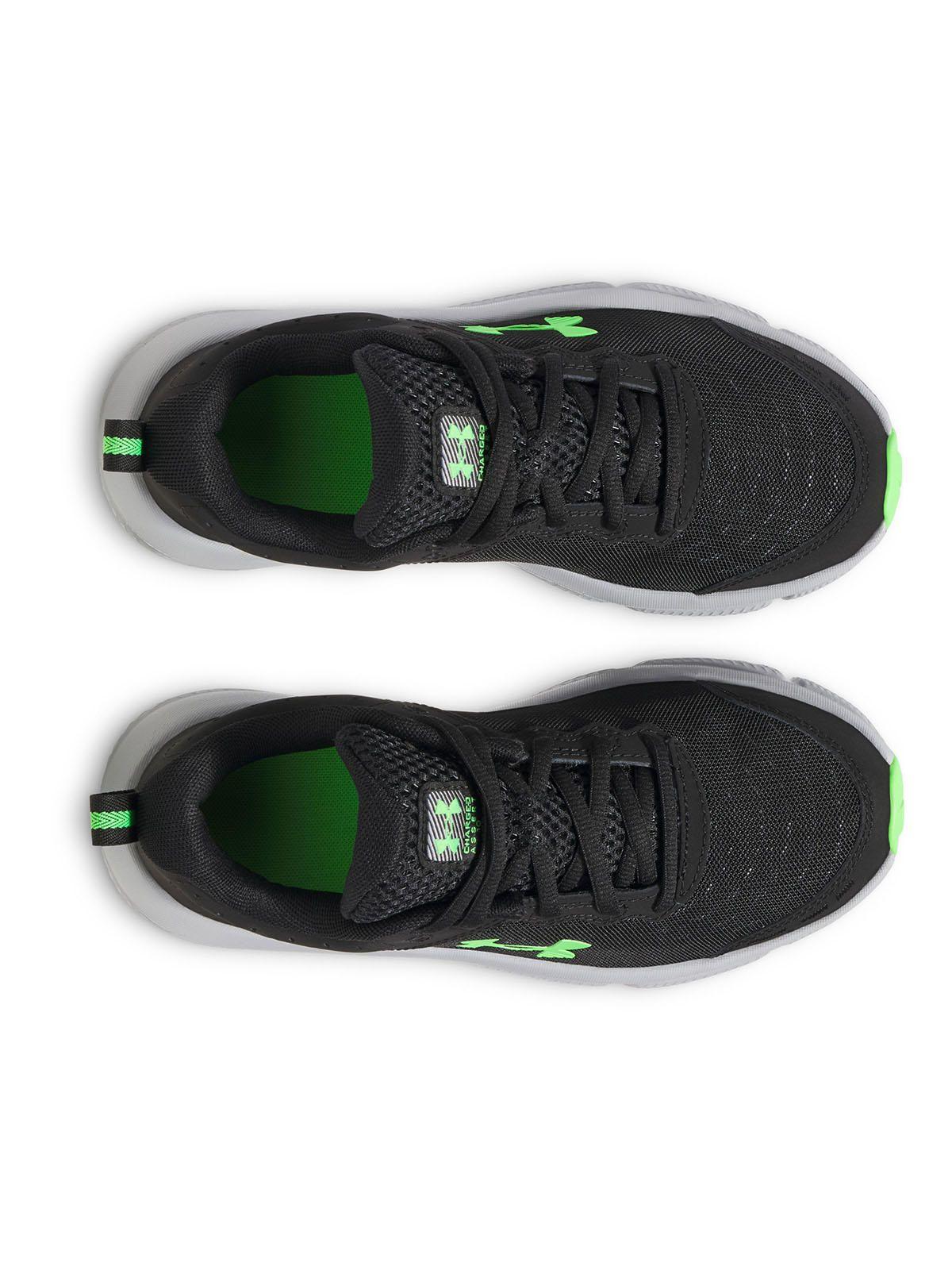 Zapatillas run Assert 10 para niños negro-4
