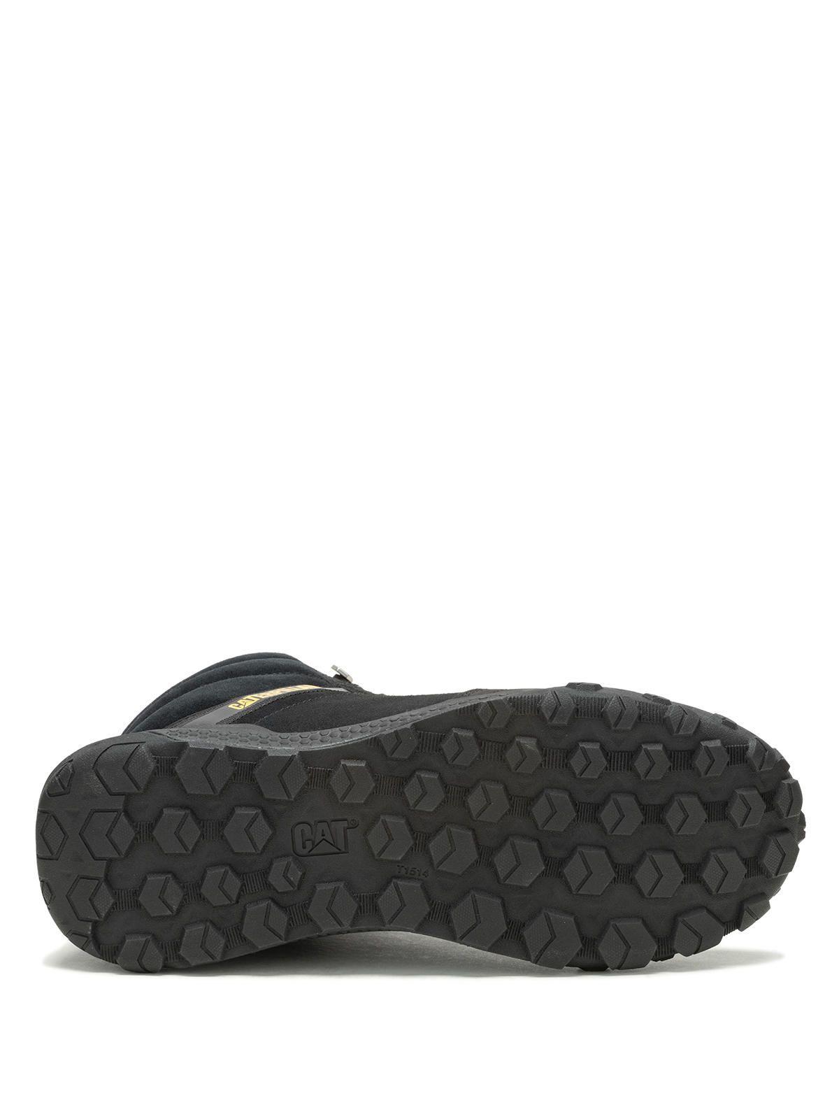Zapatilla C/Caña Cuero Hombre Hex Ready Mid Negro-7