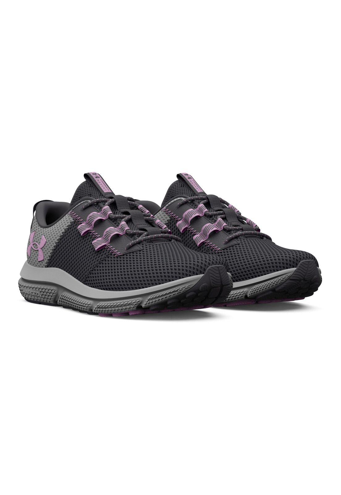 Zapatilla run Assrt mujer Gris-5