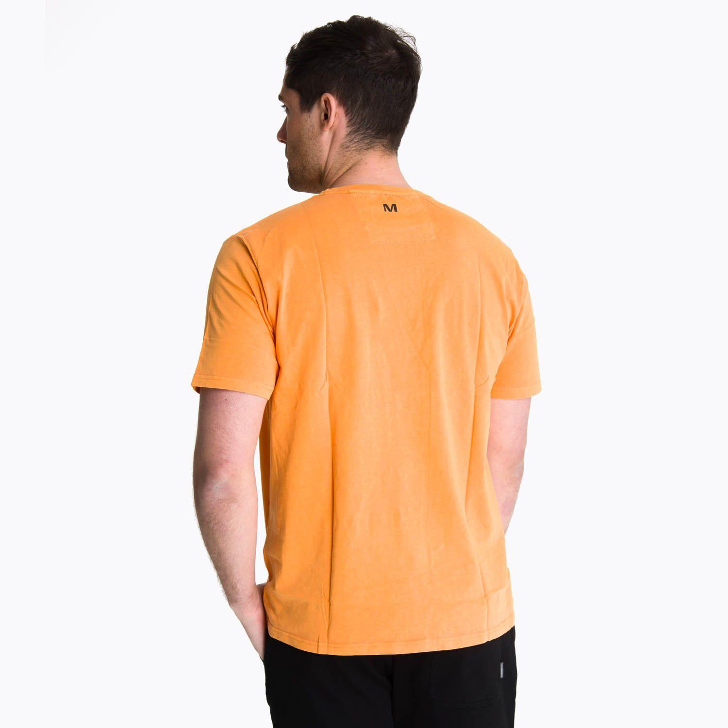 Polera Hombre Susquehanna Naranja claro Merrell-3