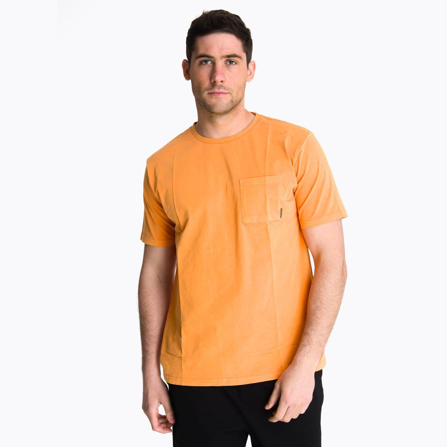 Polera Hombre Susquehanna Naranja claro Merrell-0