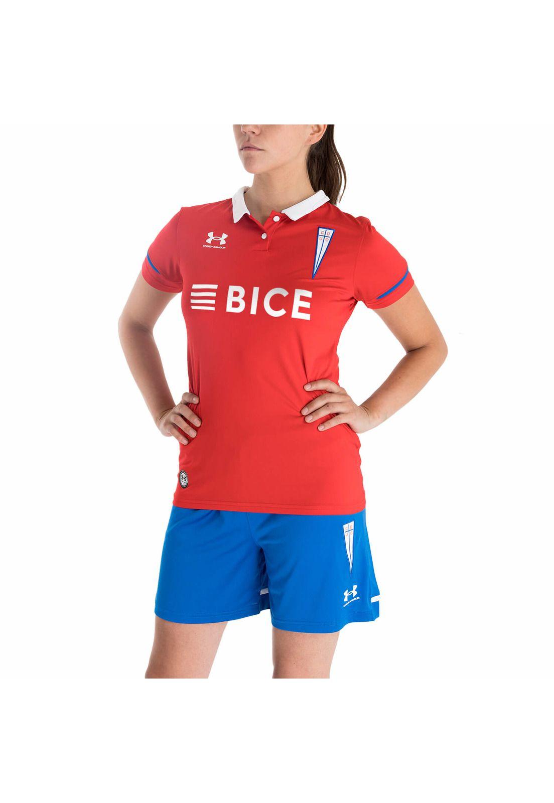 Camiseta réplica UC para mujer visita Rojo-1
