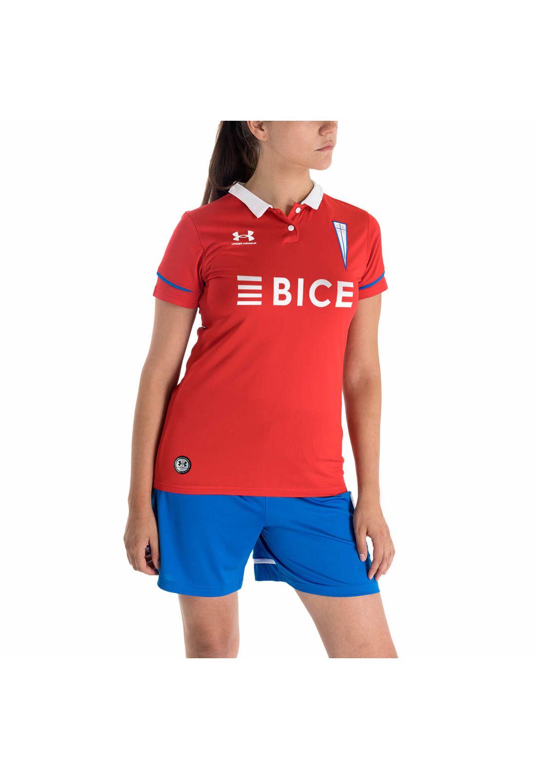 Camiseta réplica UC para mujer visita Rojo-4