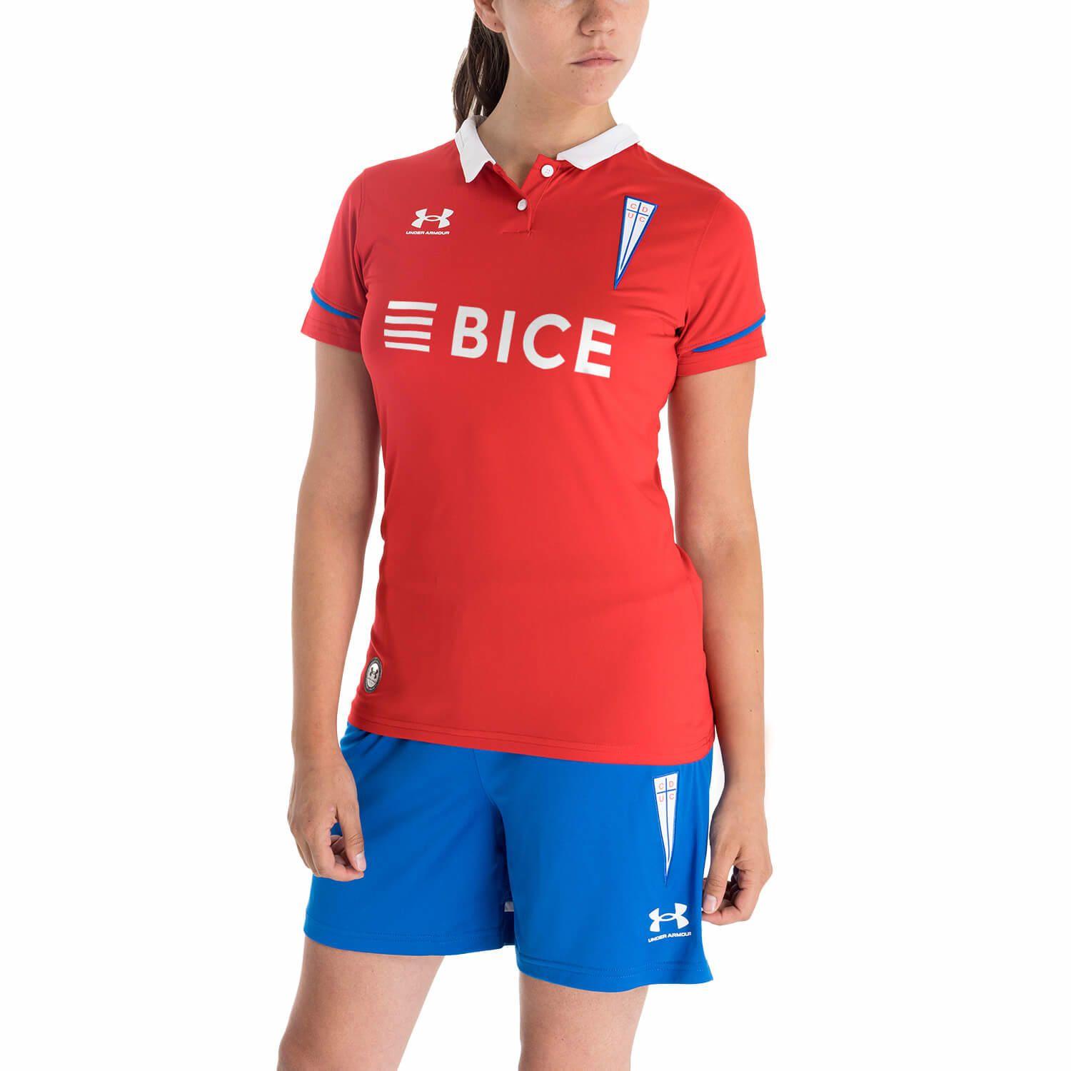 Camiseta réplica UC para mujer visita Rojo-0