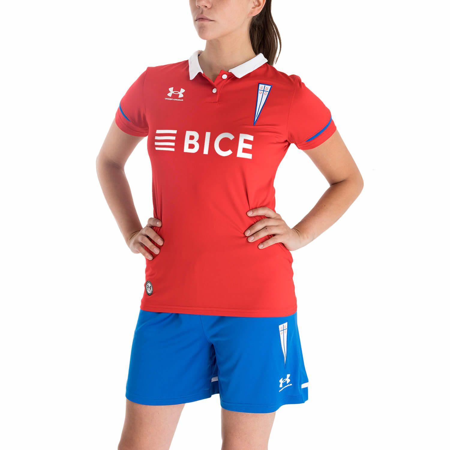 Camiseta réplica UC para mujer visita Rojo-1
