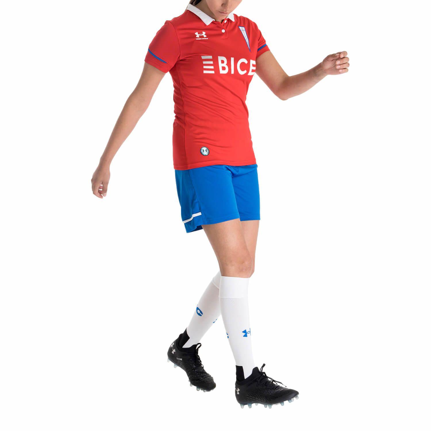 Camiseta réplica UC para mujer visita Rojo-3