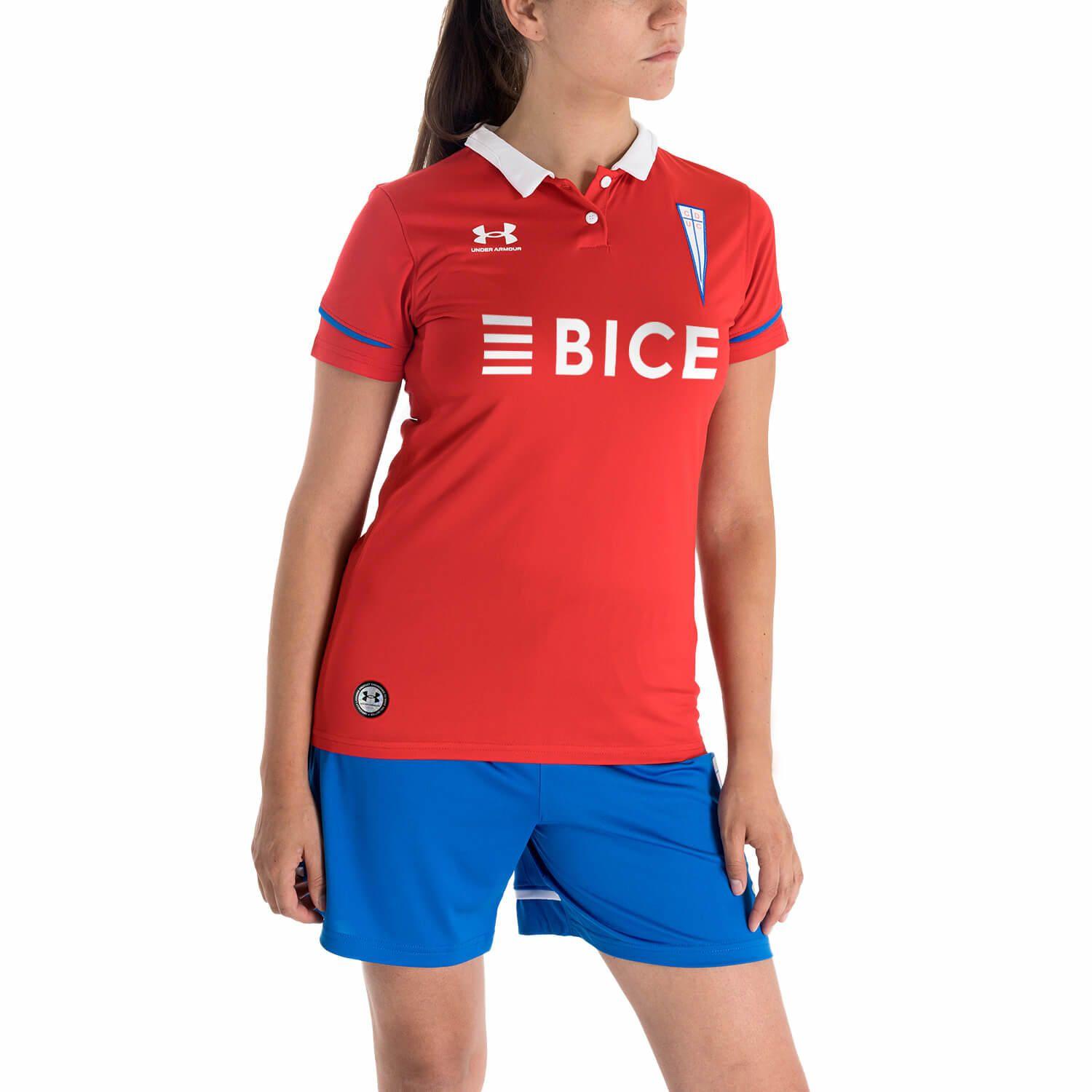 Camiseta réplica UC para mujer visita Rojo-4