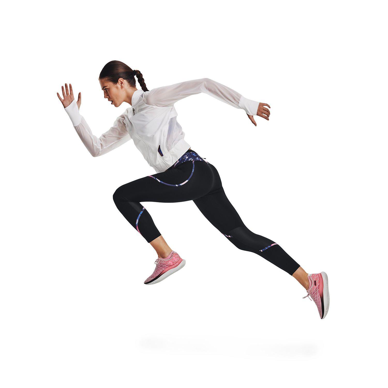Leggins UA Run Anywhere para mujer Negro-4