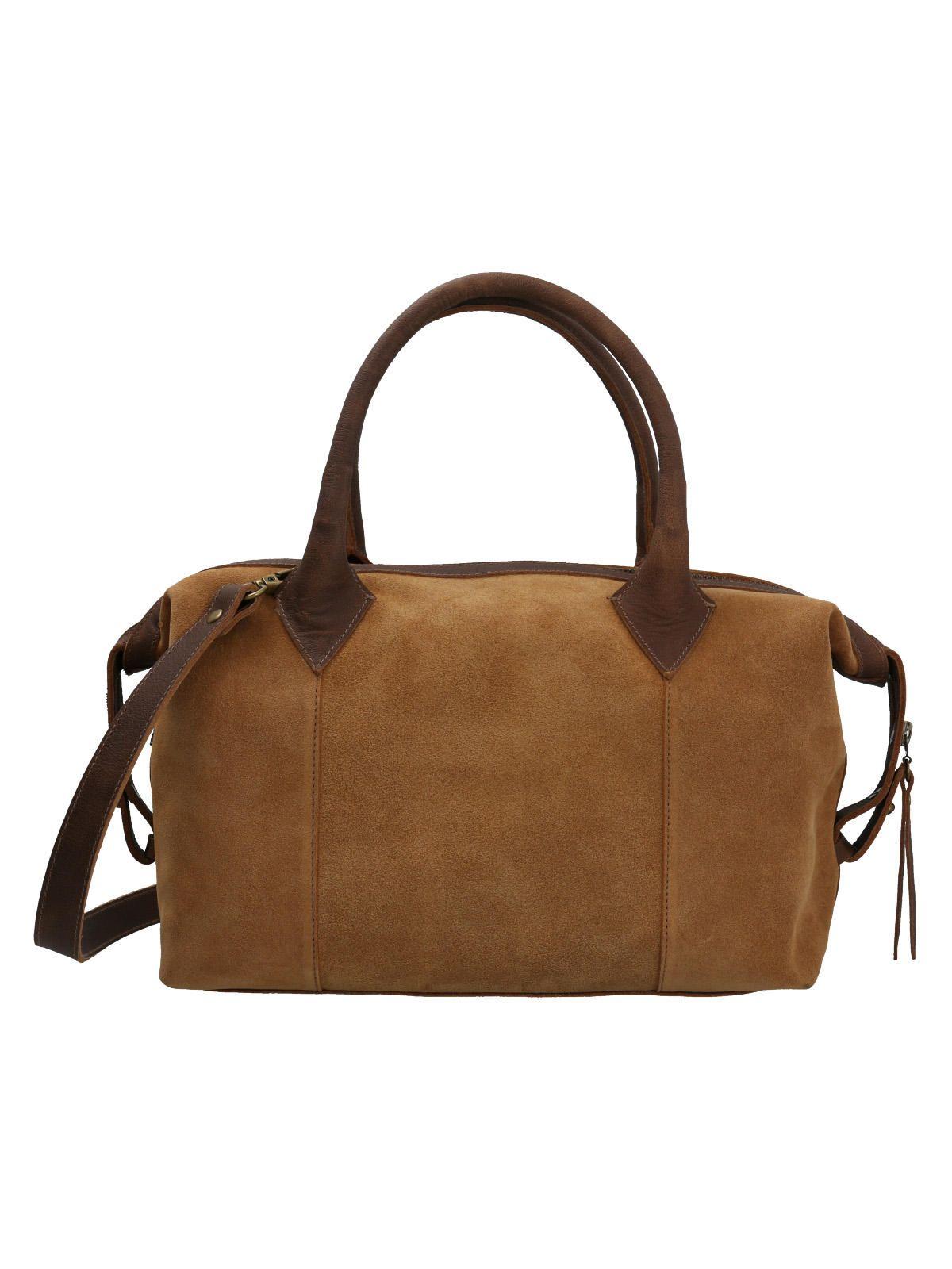 Cartera Cuero Café Claro Banks Bag Mujer-2