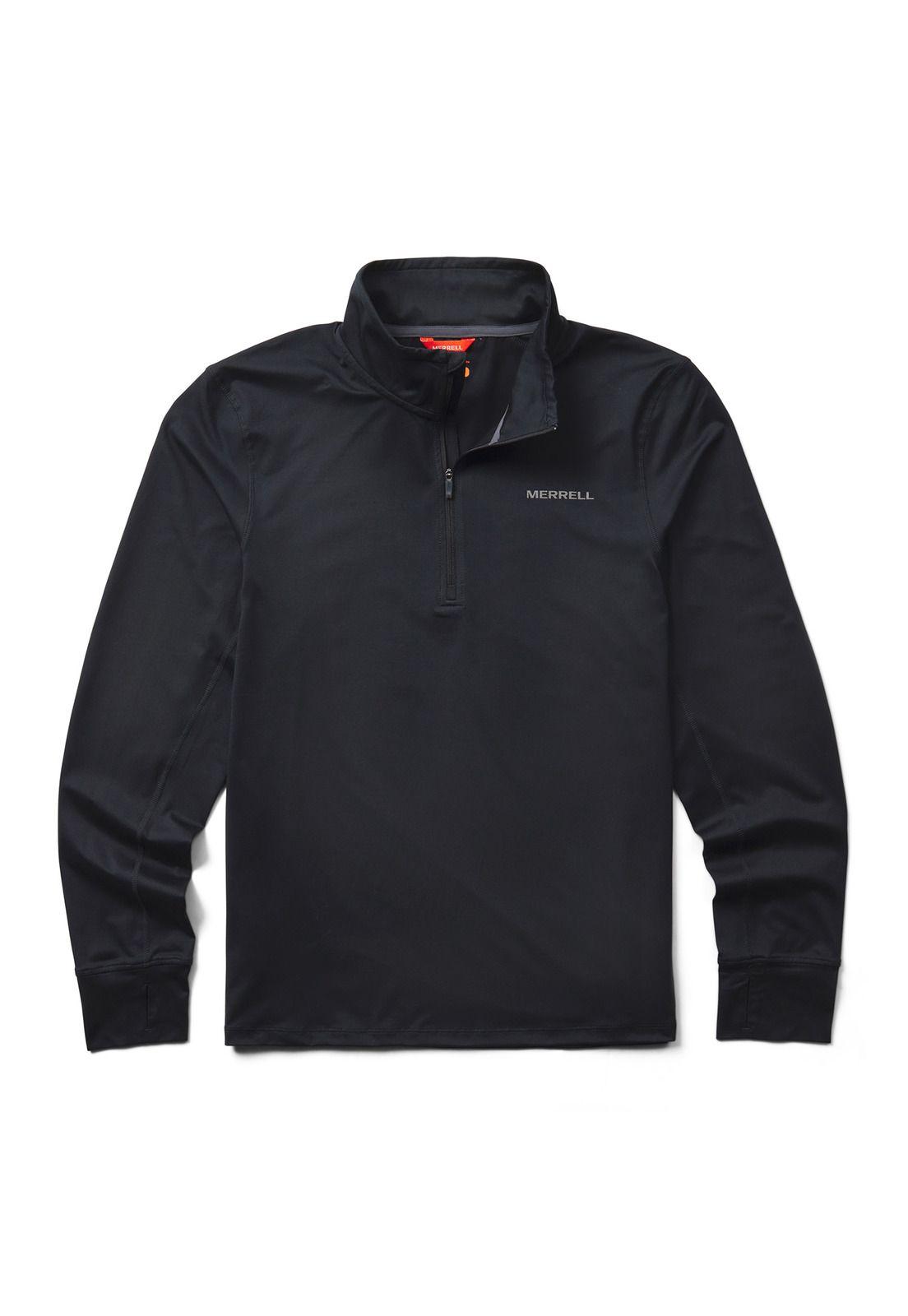 Polerón Hombre Betatherm 1/4 Zip Negro-6