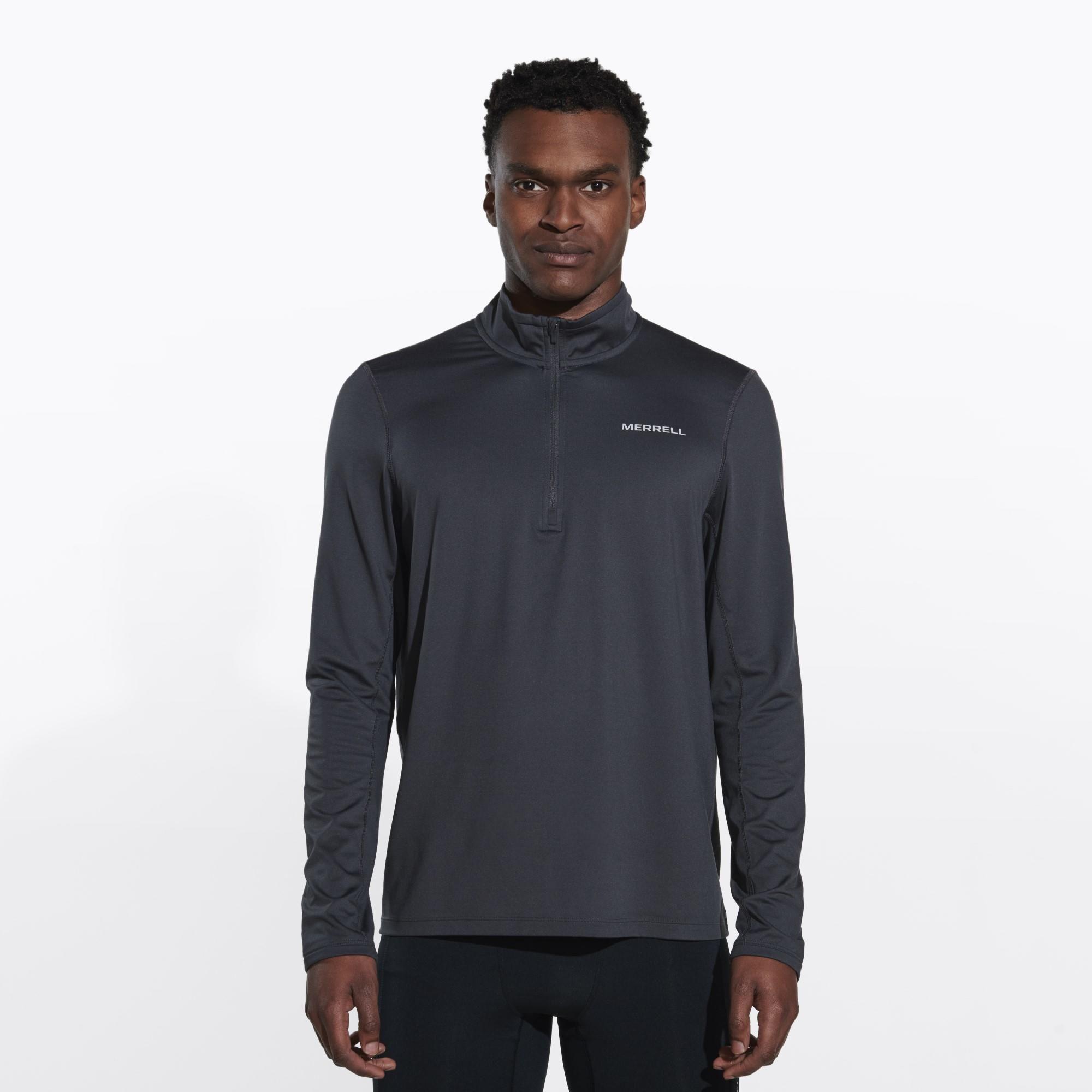 Polerón Hombre Betatherm 1/4 Zip Negro-0