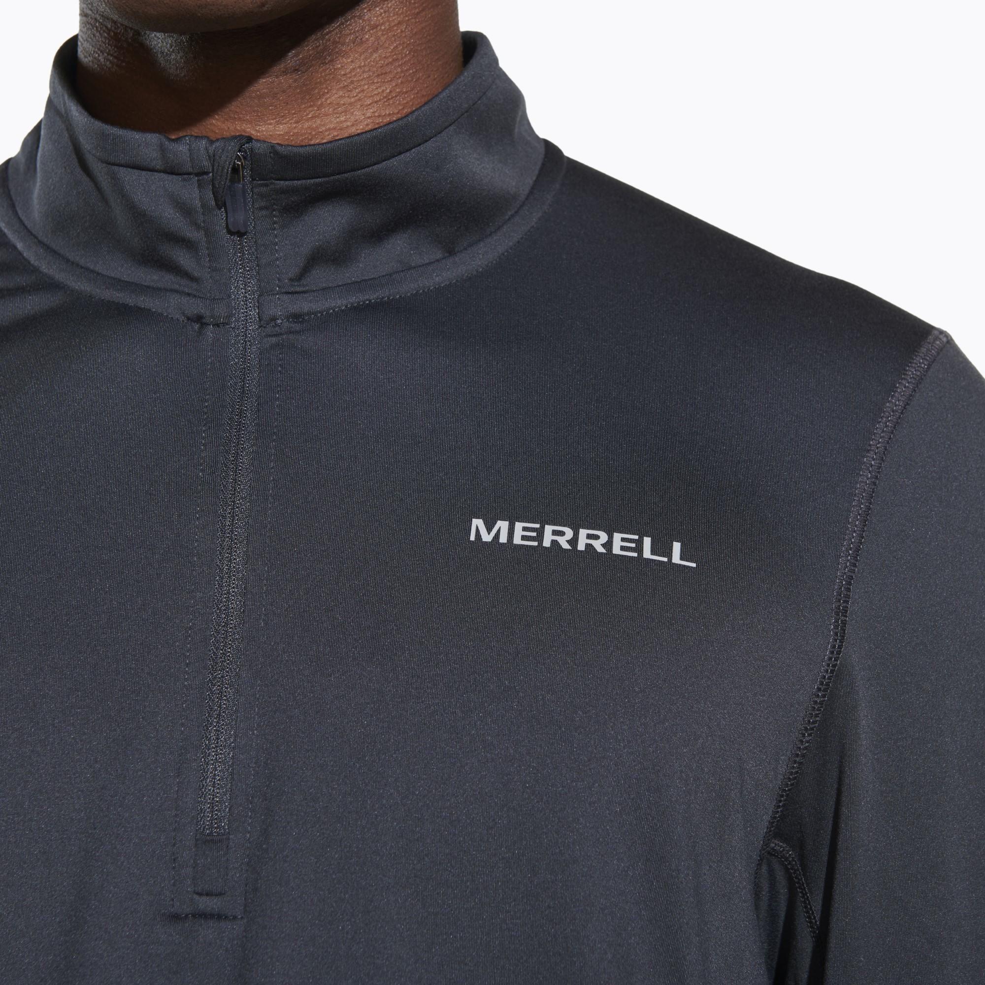 Polerón Hombre Betatherm 1/4 Zip Negro-3