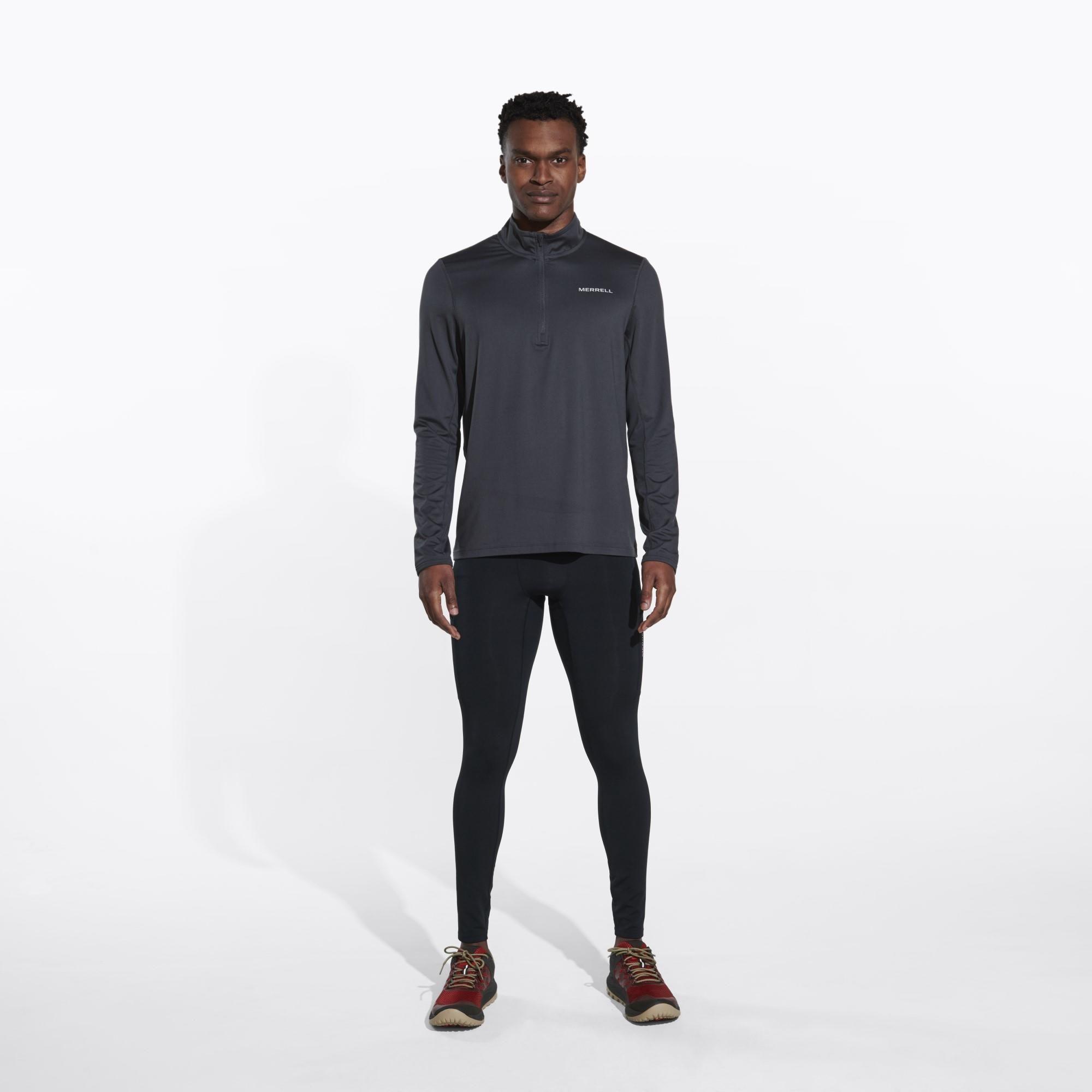 Polerón Hombre Betatherm 1/4 Zip Negro-5