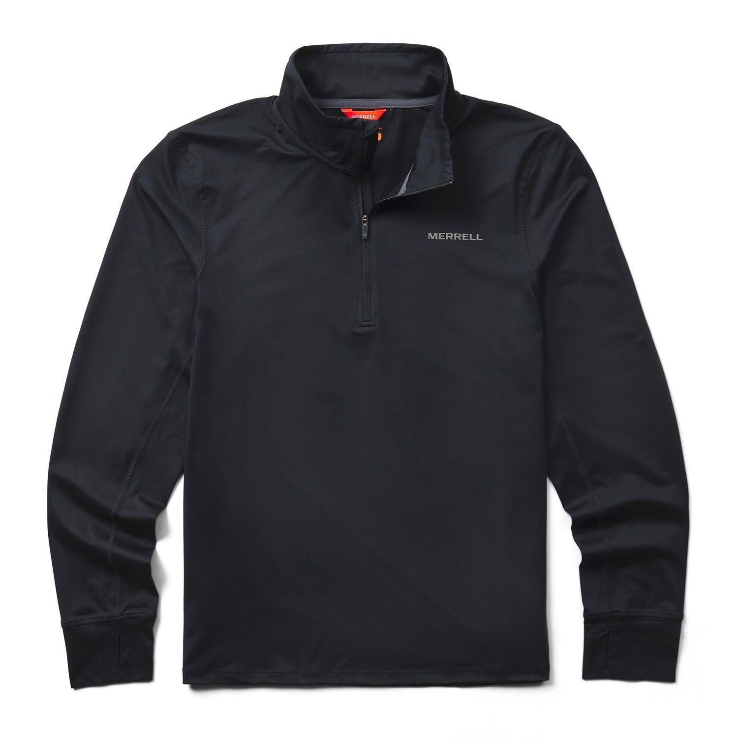 Polerón Hombre Betatherm 1/4 Zip Negro-6