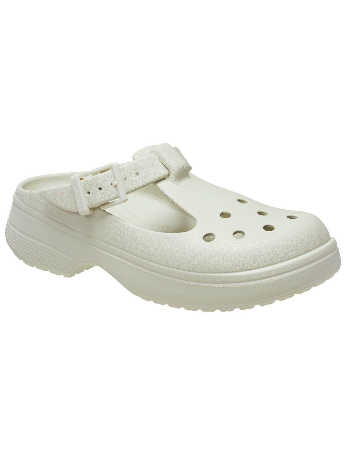 Zueco Crocs Mujer Cls Mary Jane Clog Blanco-7