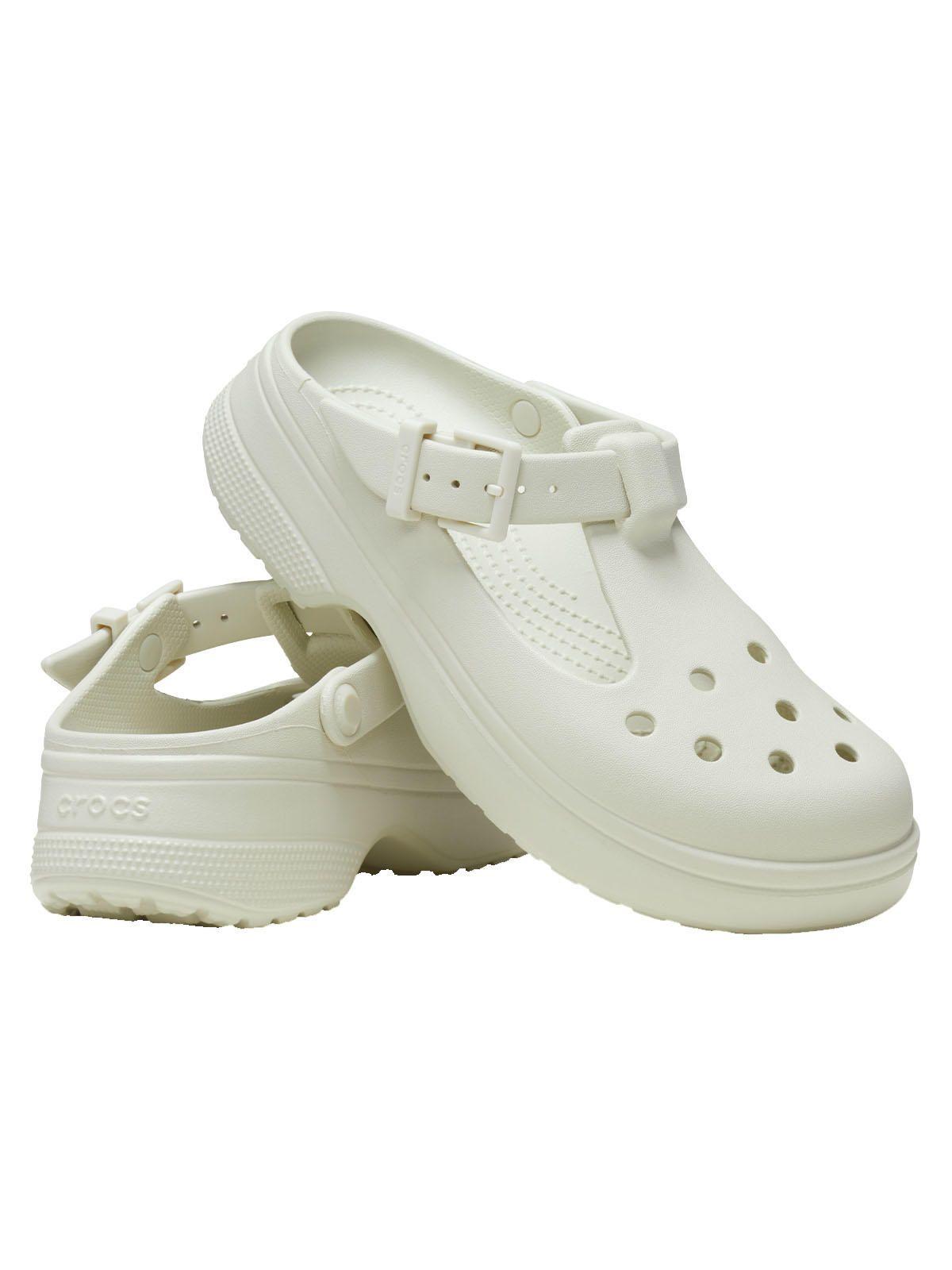 Zueco Crocs Mujer Cls Mary Jane Clog Blanco-3