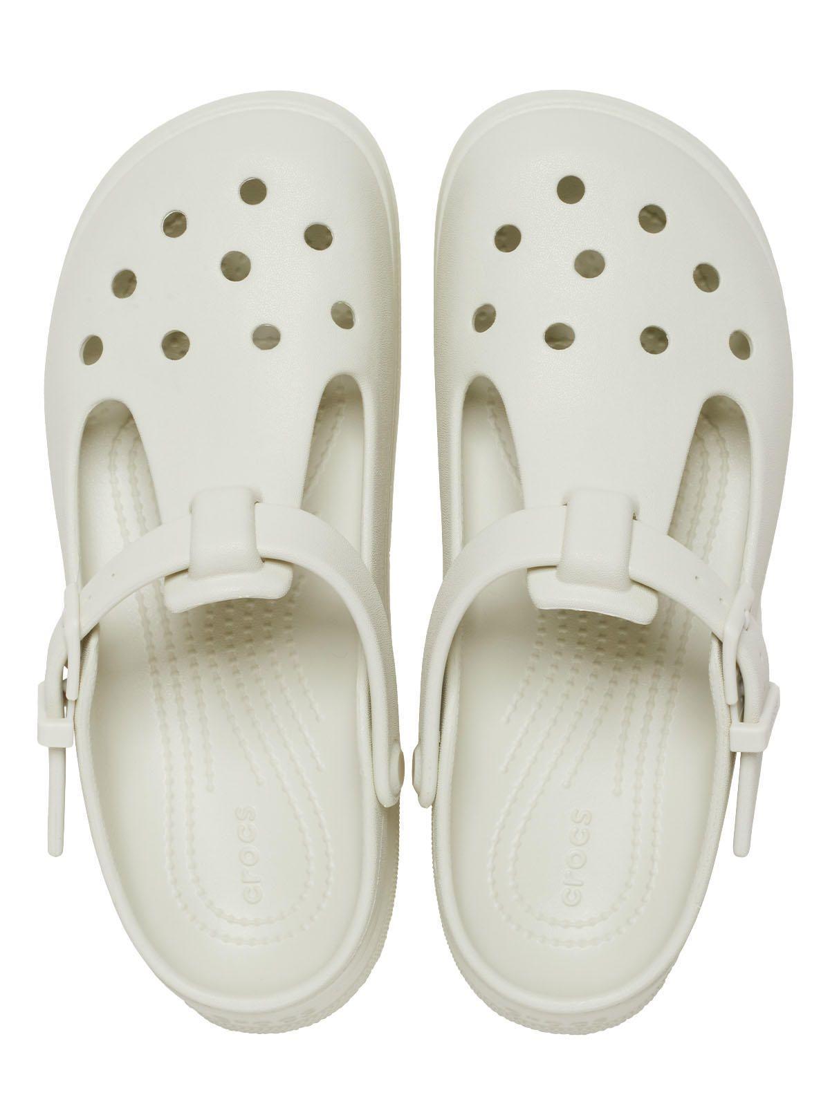 Zueco Crocs Mujer Cls Mary Jane Clog Blanco-4
