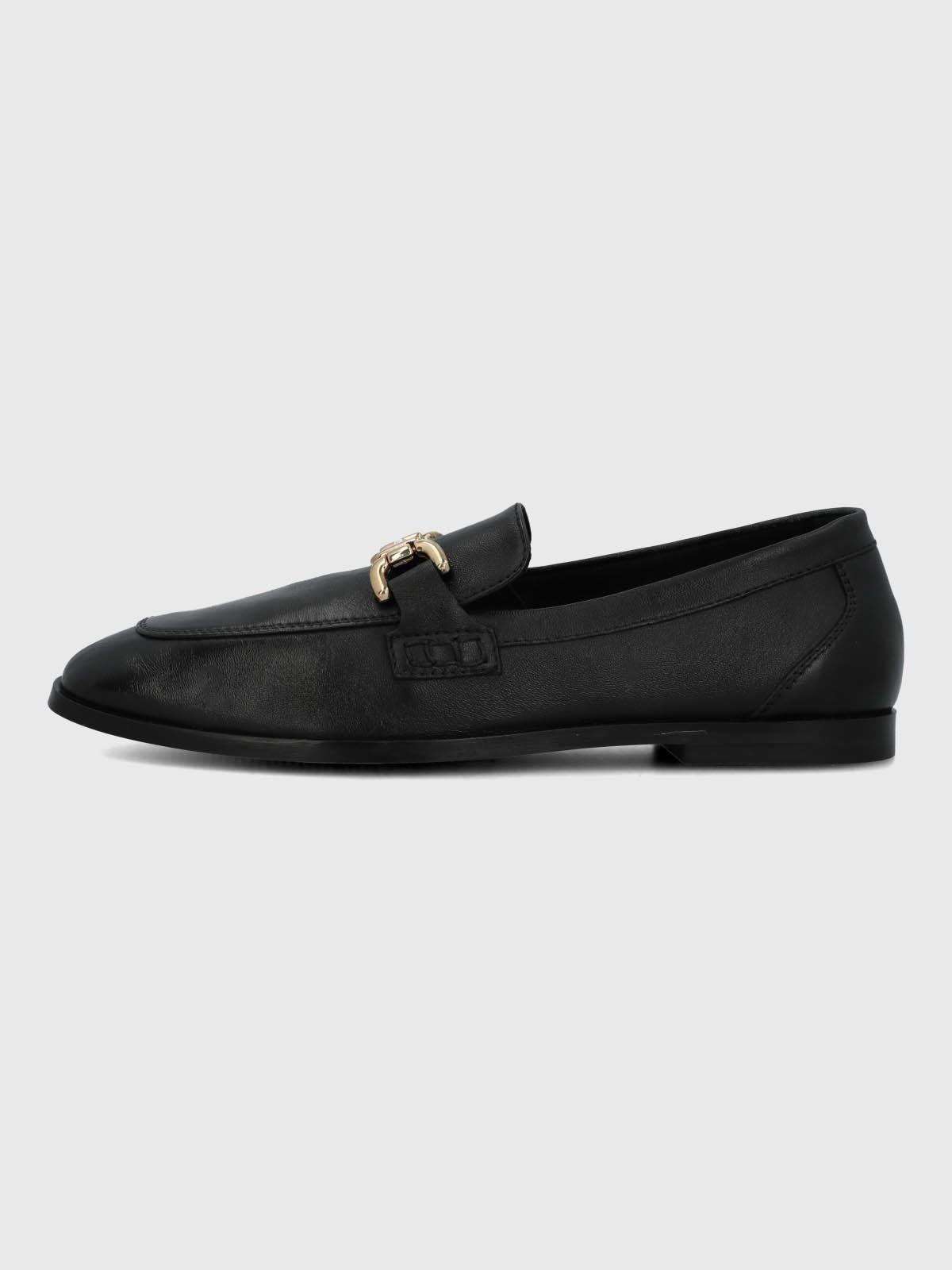 Mocasin Cuero Mujer Blume Negro-5