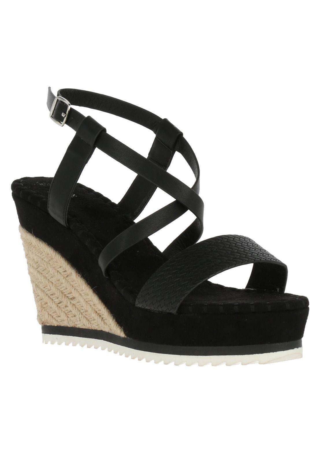 Sandalia Basic Negro-0