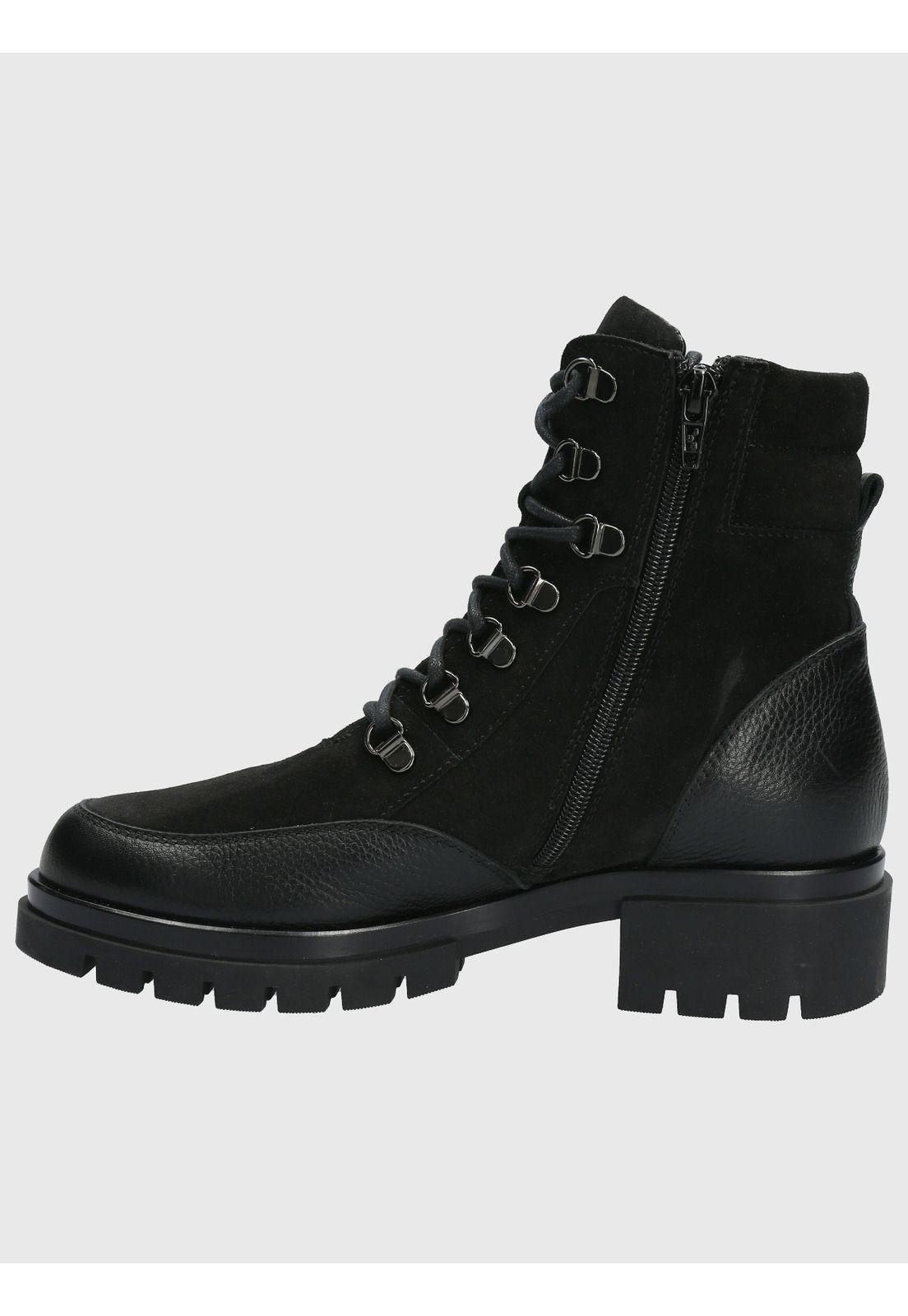 Botin Cuero Mujer Holborn Negro-4