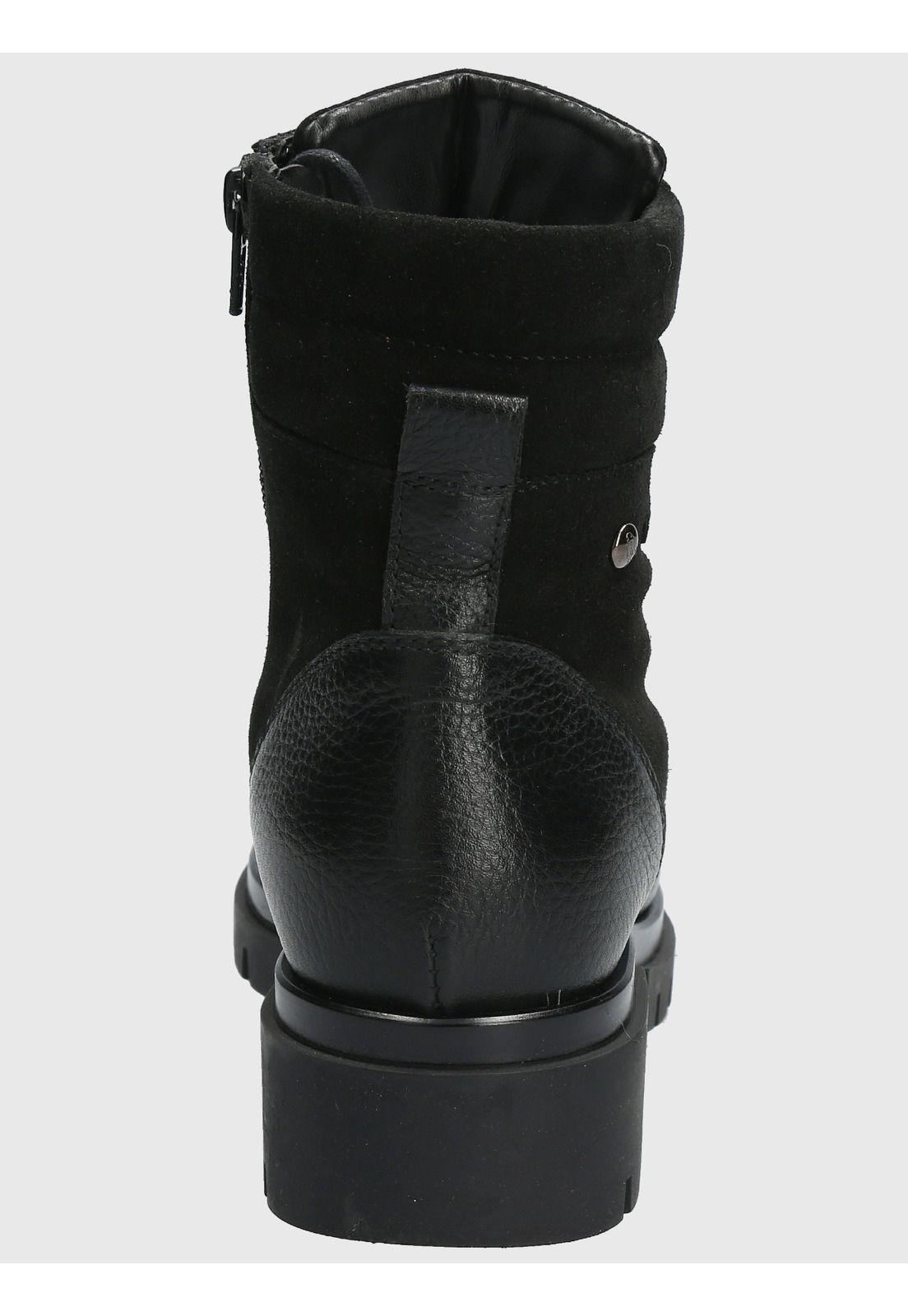 Botin Cuero Mujer Holborn Negro-6