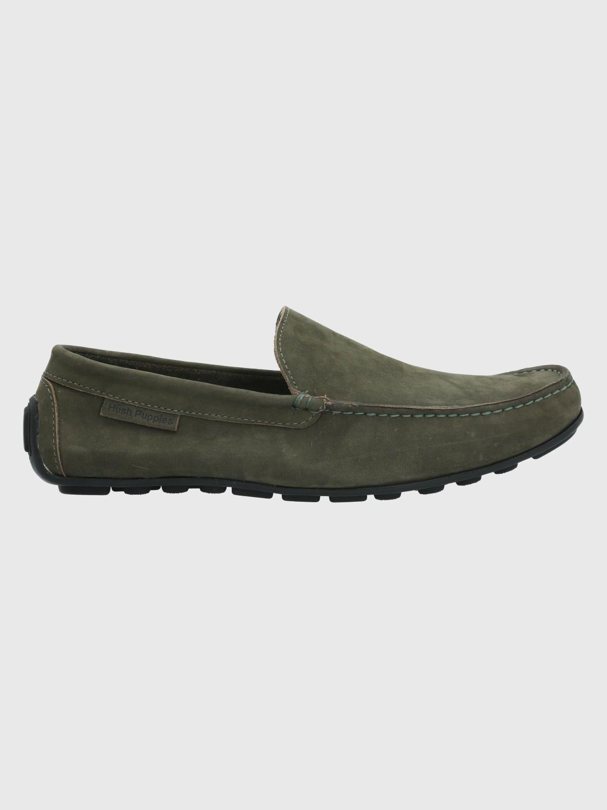 Mocasín Cuero Verde Hombre Blumenau -1