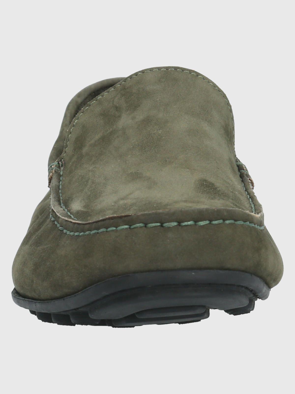 Mocasín Cuero Verde Hombre Blumenau -3