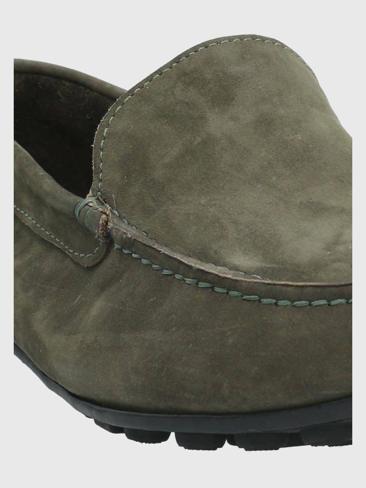 Mocasín Cuero Verde Hombre Blumenau -7