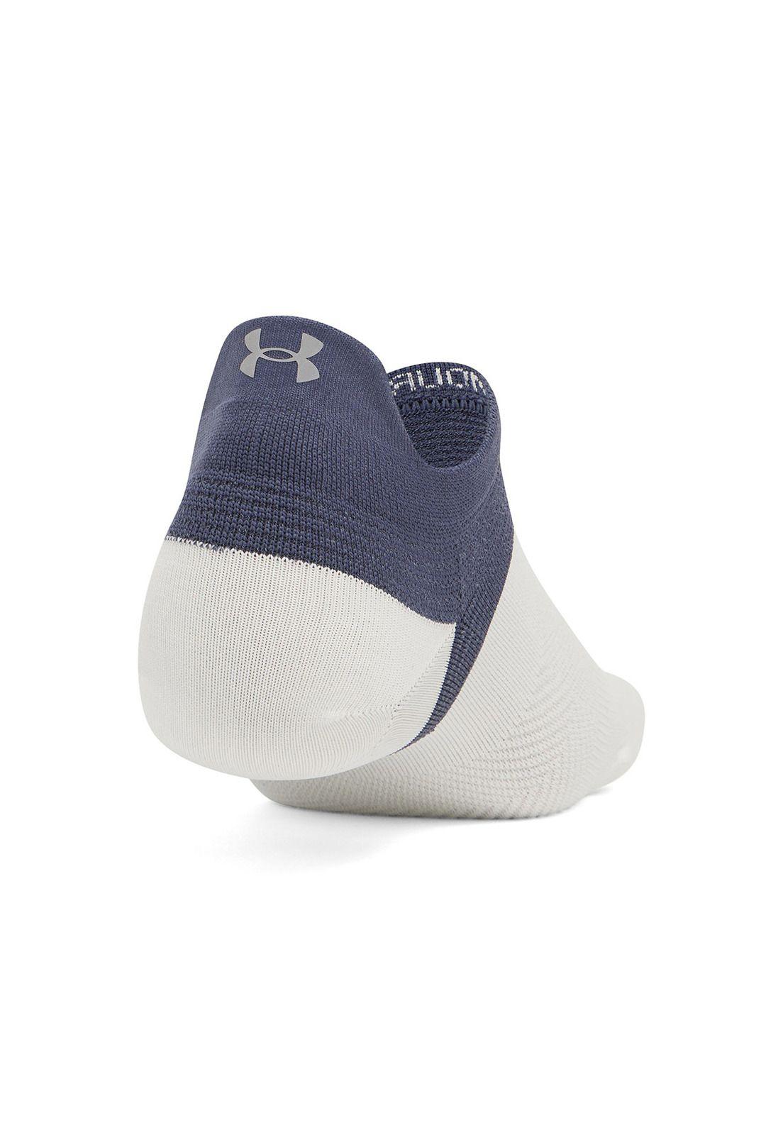 Calcetín Armourdry Run Lite Blanco Unisex-1