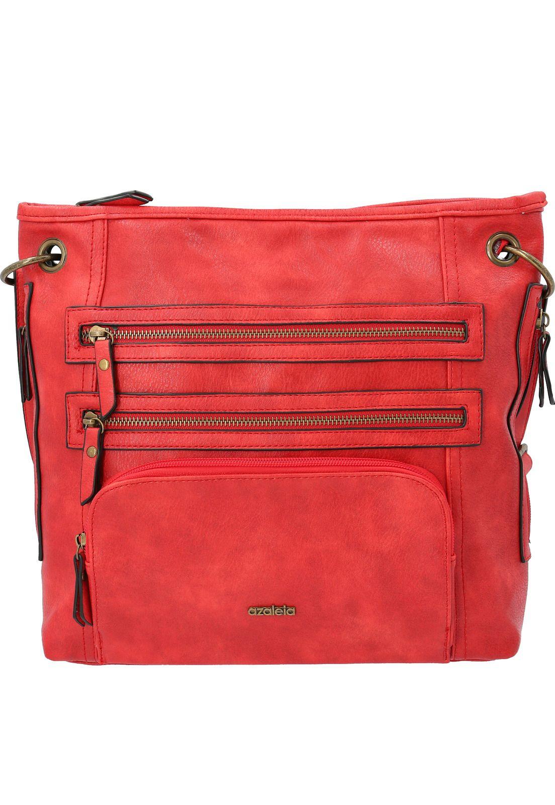 Cartera Mujer Grazia Cross Rojo-0