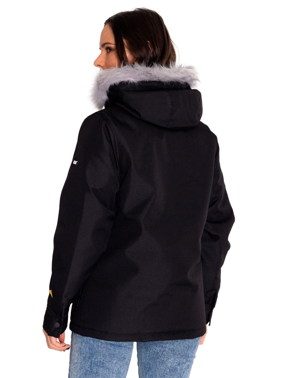 Chaqueta Mujer Mediumweight Insulated Hooded Negro-3