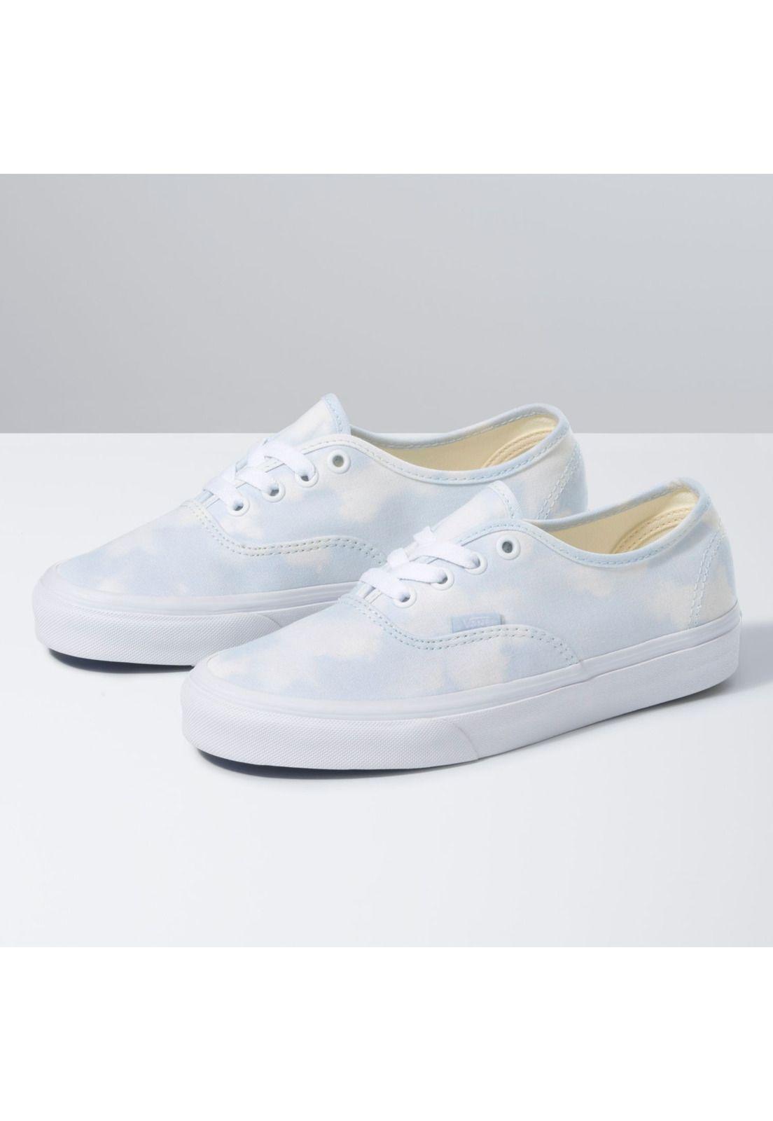 Zapatilla Urbana Ua Authentic (Bleach Wash) Celeste-1