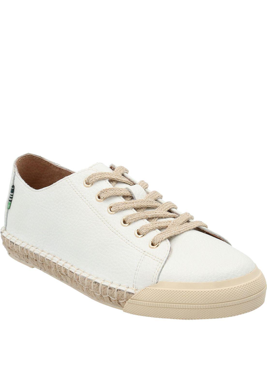 Zapatilla Cuero Mujer Fontaine Blanco-0