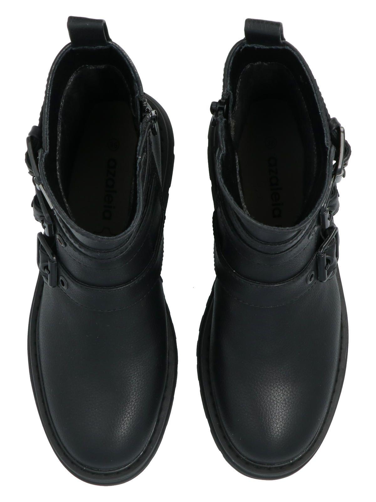 Botín Mujer Gilda Negro-7