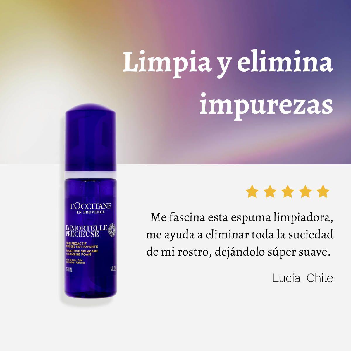 Espuma Limpieza Facial Preciosa Immortelle 150 ml-4