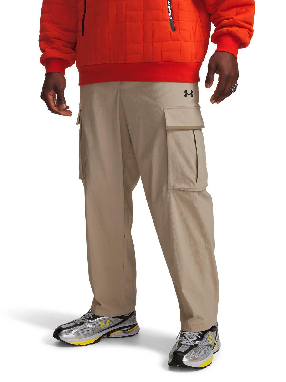 Pantalón Lifestyle  hombre Unstoppable Woven café -0