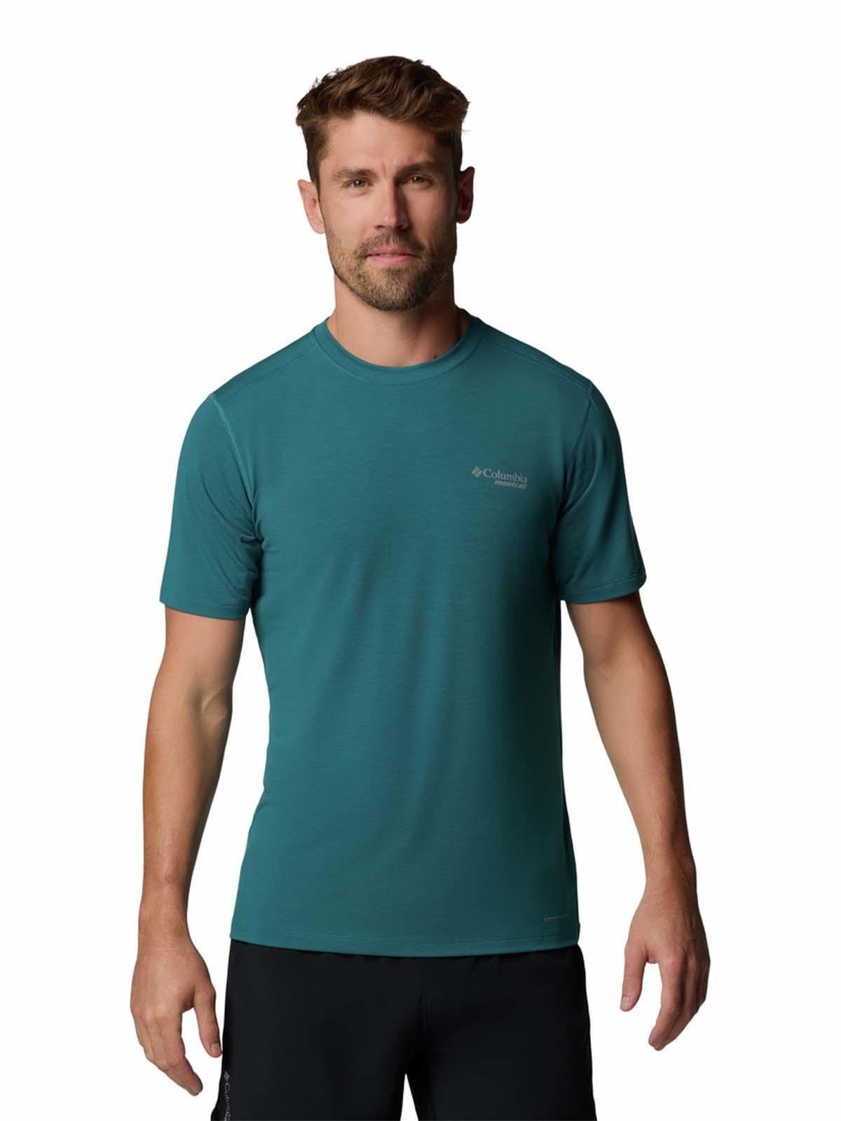 Polera trail running M/C Hombre EndleAzul-0