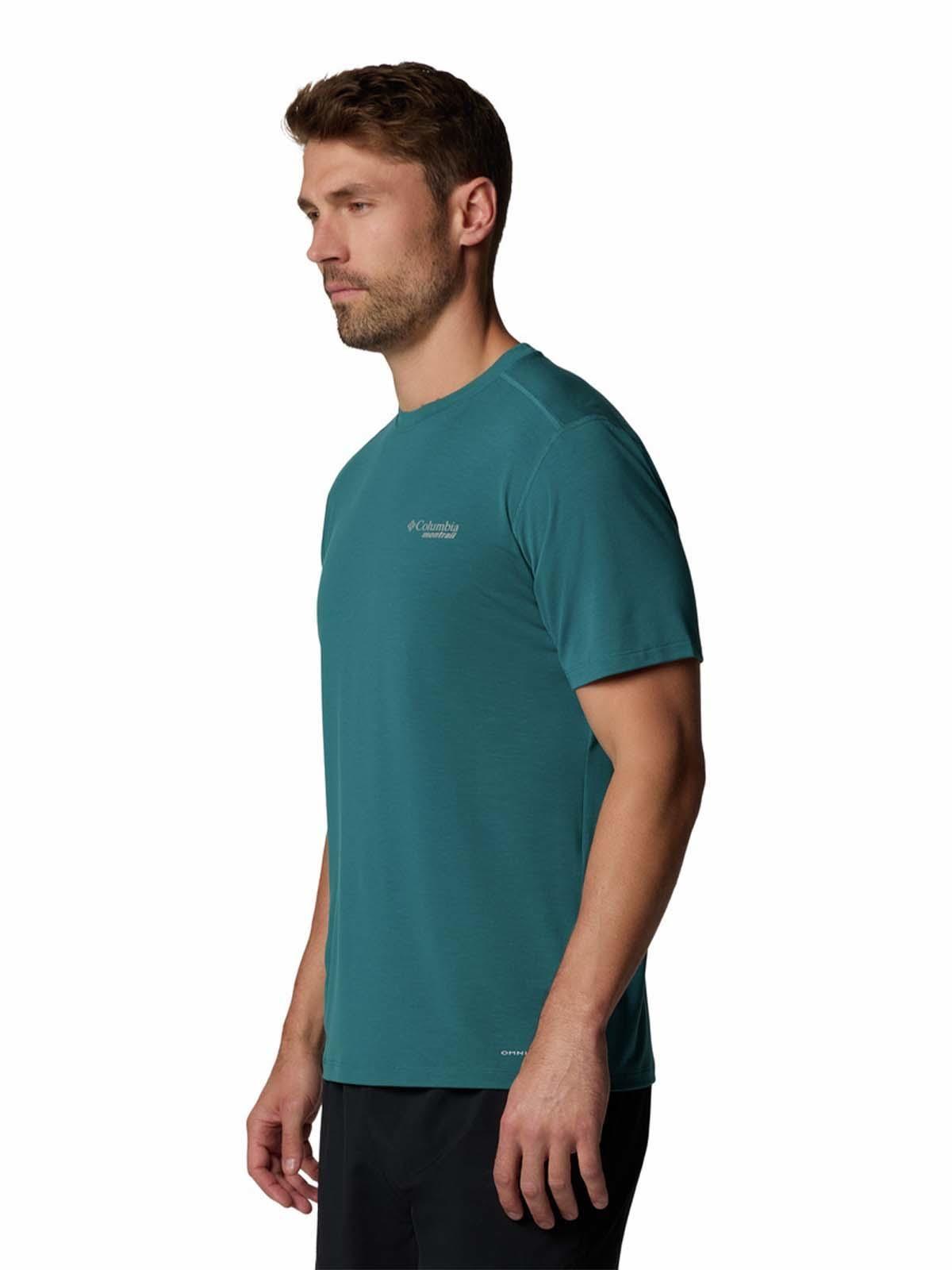 Polera trail running M/C Hombre EndleAzul-1
